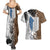 Levi Ackerman - Attack On Titan Couples Matching Summer Maxi Dress and Hawaiian Shirt Anime Style