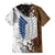 Levi Ackerman - Attack On Titan Family Matching Off Shoulder Maxi Dress and Hawaiian Shirt Anime Style