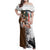 Levi Ackerman - Attack On Titan Family Matching Off Shoulder Maxi Dress and Hawaiian Shirt Anime Style