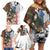Levi Ackerman - Attack On Titan Family Matching Off Shoulder Short Dress and Hawaiian Shirt Anime Style