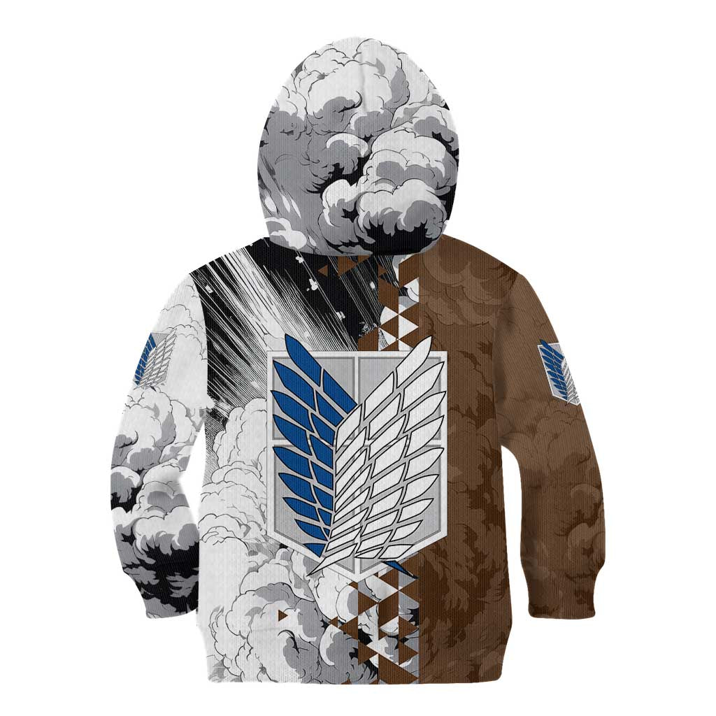 Levi Ackerman - Attack On Titan Kid Hoodie Anime Style