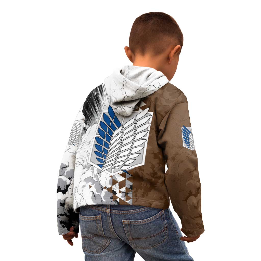 Levi Ackerman - Attack On Titan Kid Hoodie Anime Style