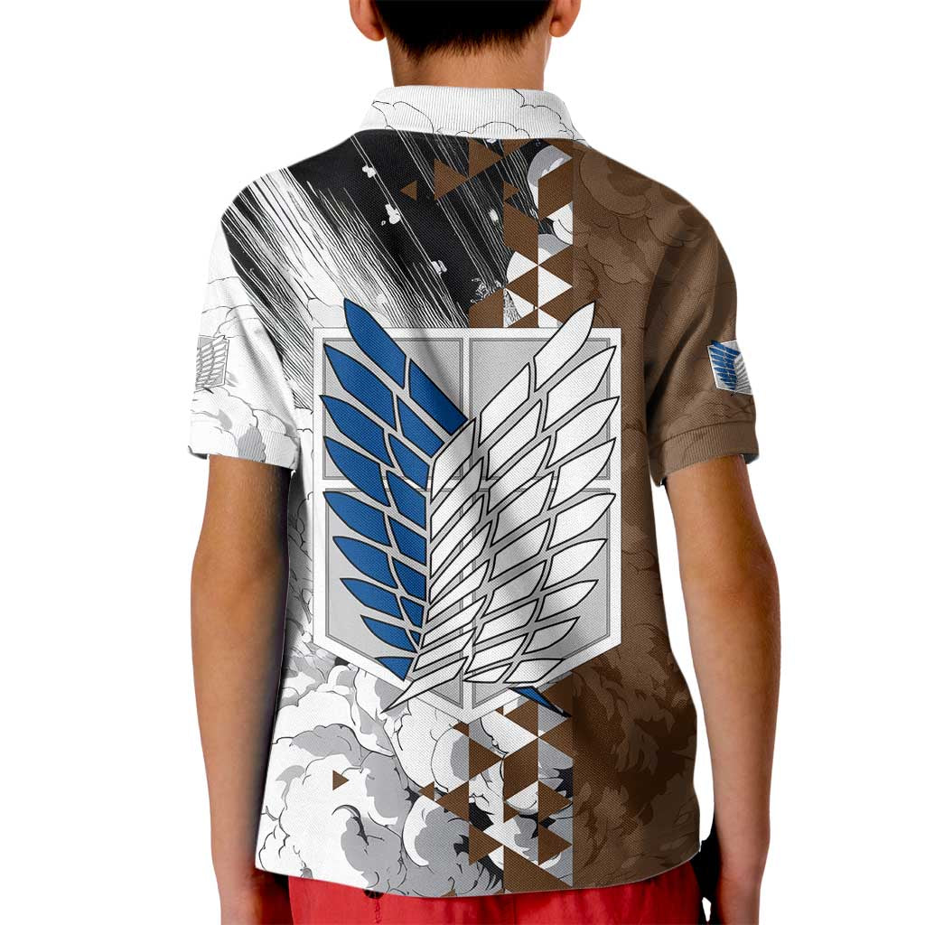 Levi Ackerman - Attack On Titan Kid Polo Shirt Anime Style