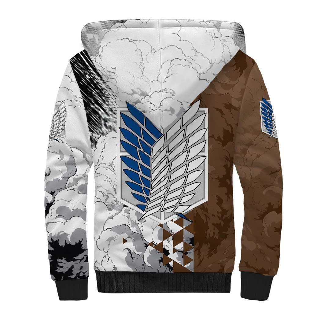 Levi Ackerman - Attack On Titan Sherpa Hoodie Anime Style