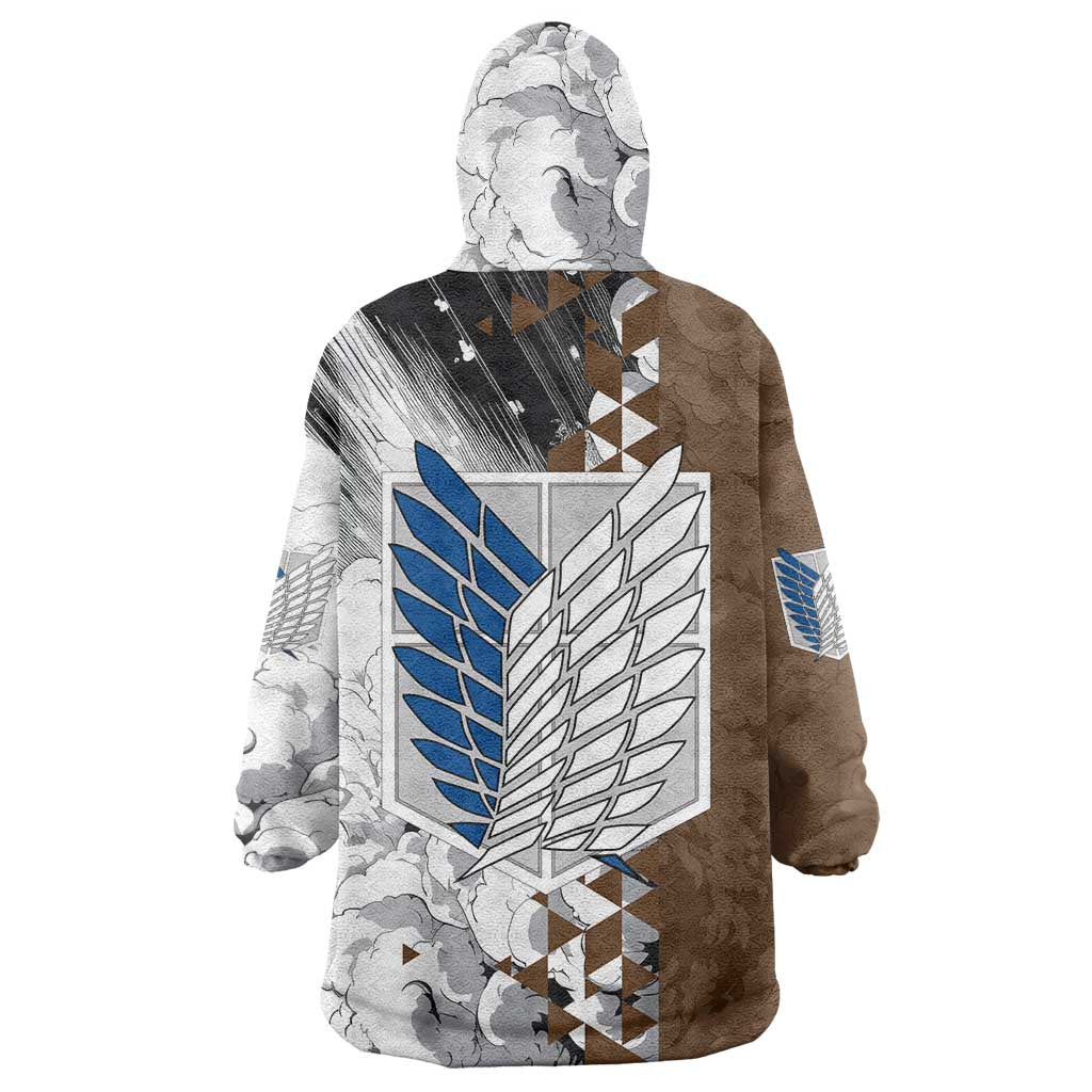 Levi Ackerman - Attack On Titan Wearable Blanket Hoodie Anime Style