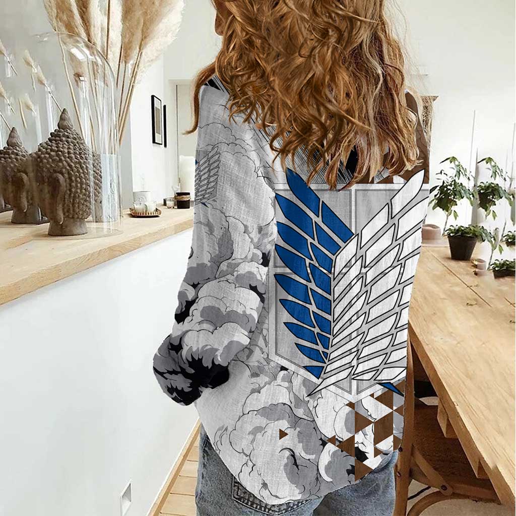 Levi Ackerman - Attack On Titan Women Casual Shirt Anime Style