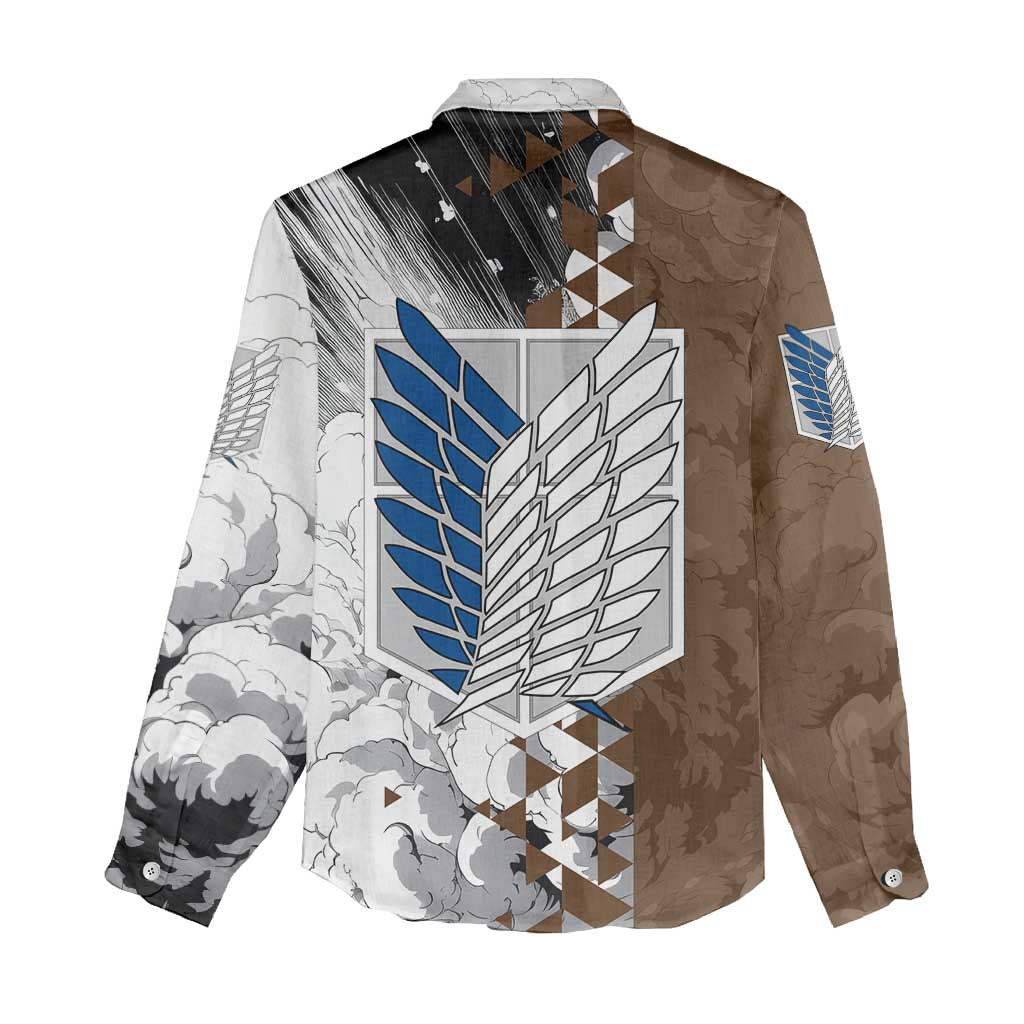 Levi Ackerman - Attack On Titan Women Casual Shirt Anime Style