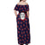 Tamayo - Demon Slayer Off Shoulder Maxi Dress Anime Style