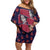 Tamayo - Demon Slayer Off Shoulder Short Dress Anime Style