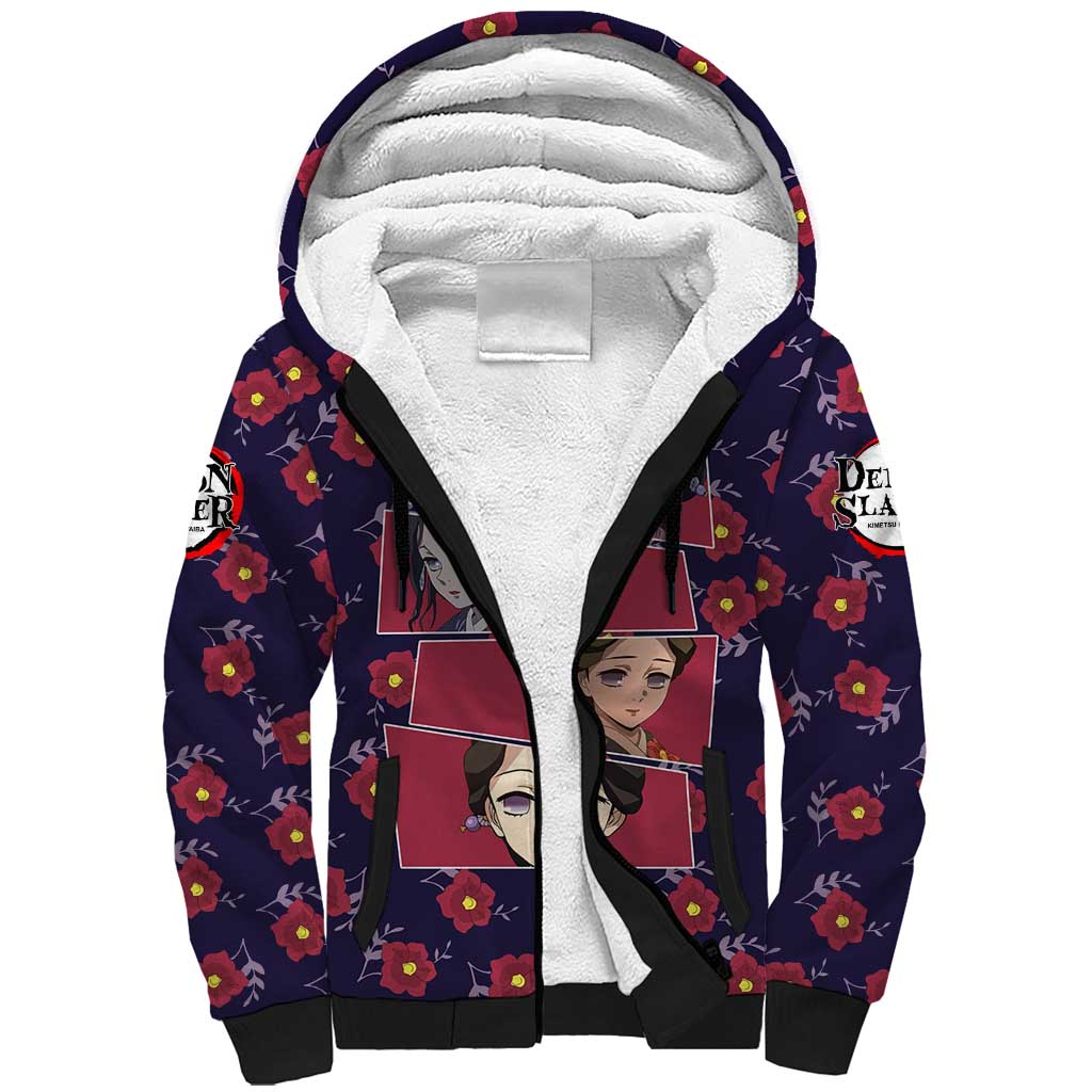 Tamayo - Demon Slayer Sherpa Hoodie Anime Style