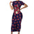 Tamayo - Demon Slayer Short Sleeve Bodycon Dress Anime Style