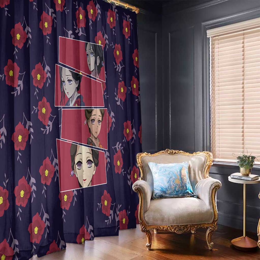 Tamayo - Demon Slayer Window Curtain Anime Style