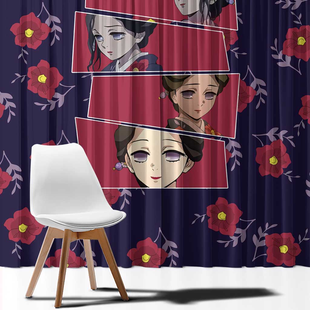 Tamayo - Demon Slayer Window Curtain Anime Style