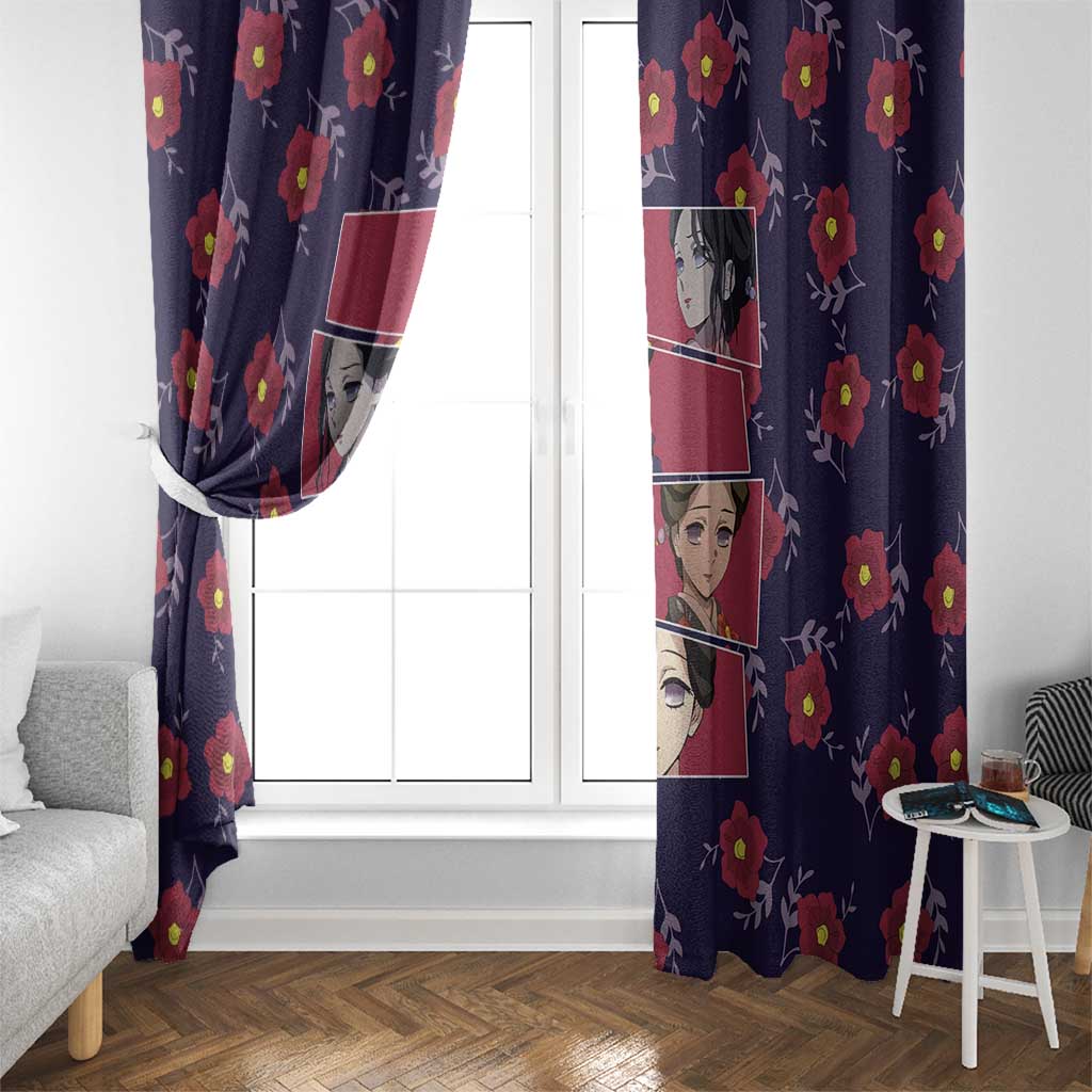Tamayo - Demon Slayer Window Curtain Anime Style