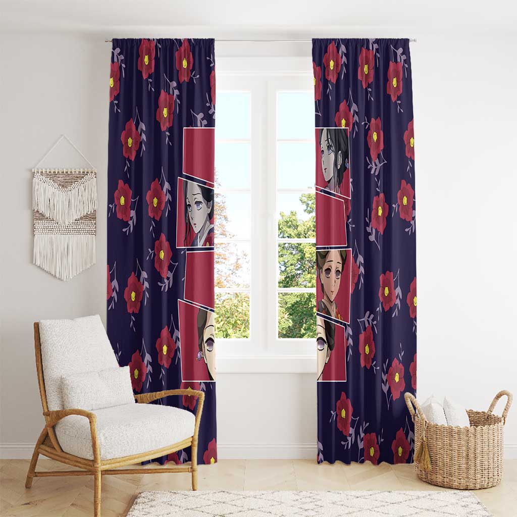 Tamayo - Demon Slayer Window Curtain Anime Style