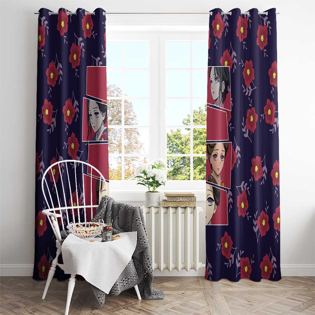 Tamayo - Demon Slayer Window Curtain Anime Style