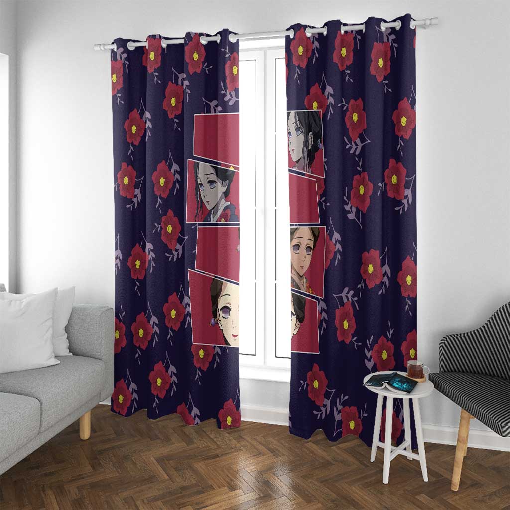 Tamayo - Demon Slayer Window Curtain Anime Style