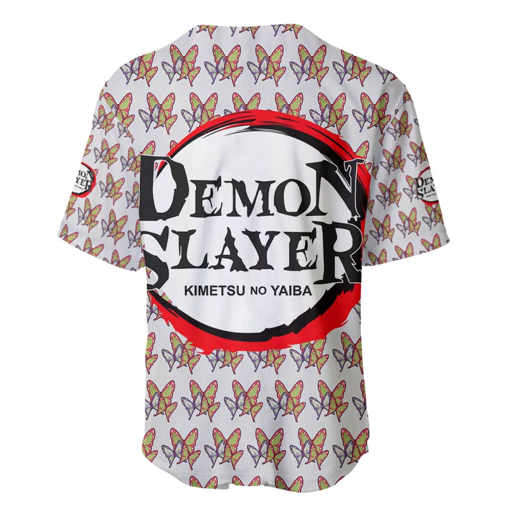 Kanao Tsuyuri - Demon Slayer Baseball Jersey Anime Style