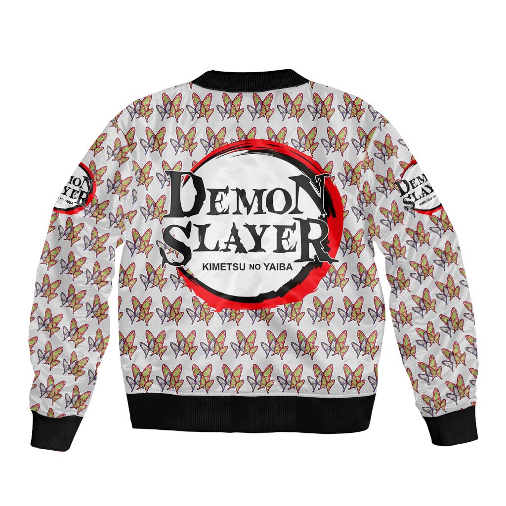 Kanao Tsuyuri - Demon Slayer Bomber Jacket Anime Style