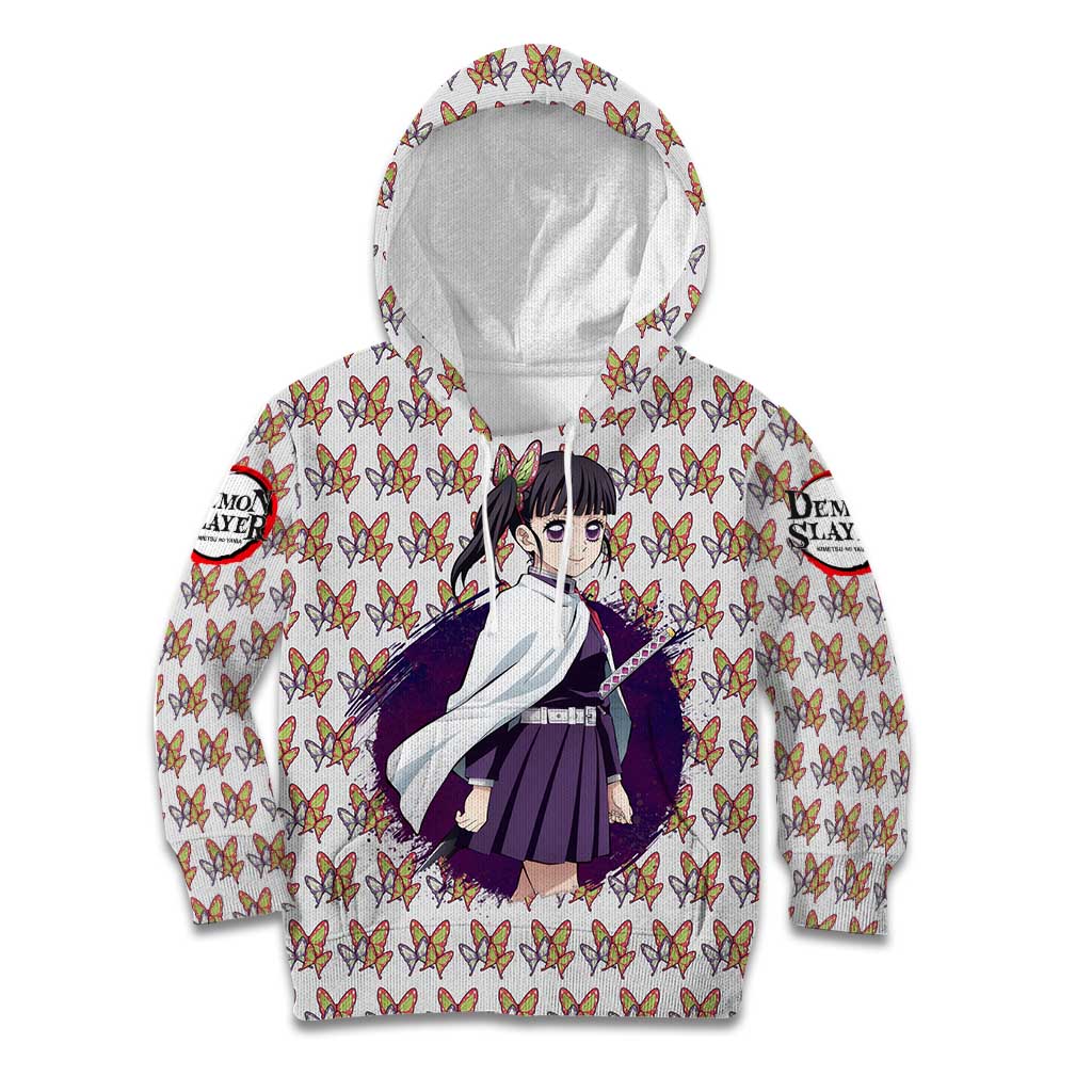 Kanao Tsuyuri - Demon Slayer Kid Hoodie Anime Style