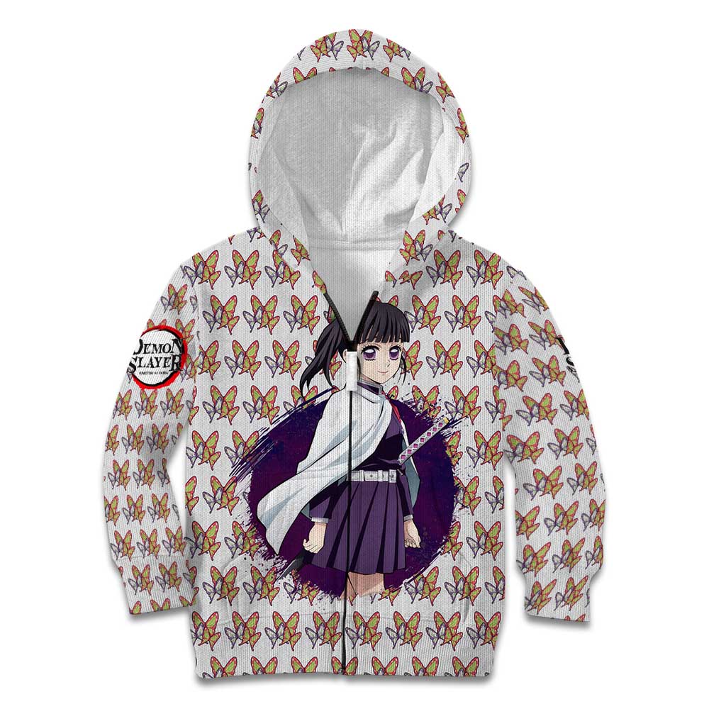 Kanao Tsuyuri - Demon Slayer Kid Hoodie Anime Style