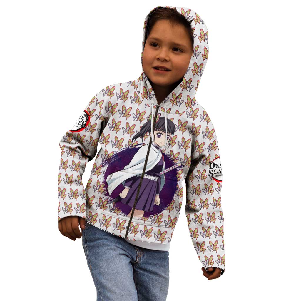 Kanao Tsuyuri - Demon Slayer Kid Hoodie Anime Style