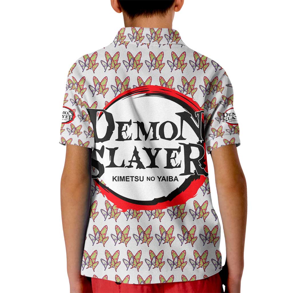 Kanao Tsuyuri - Demon Slayer Kid Polo Shirt Anime Style