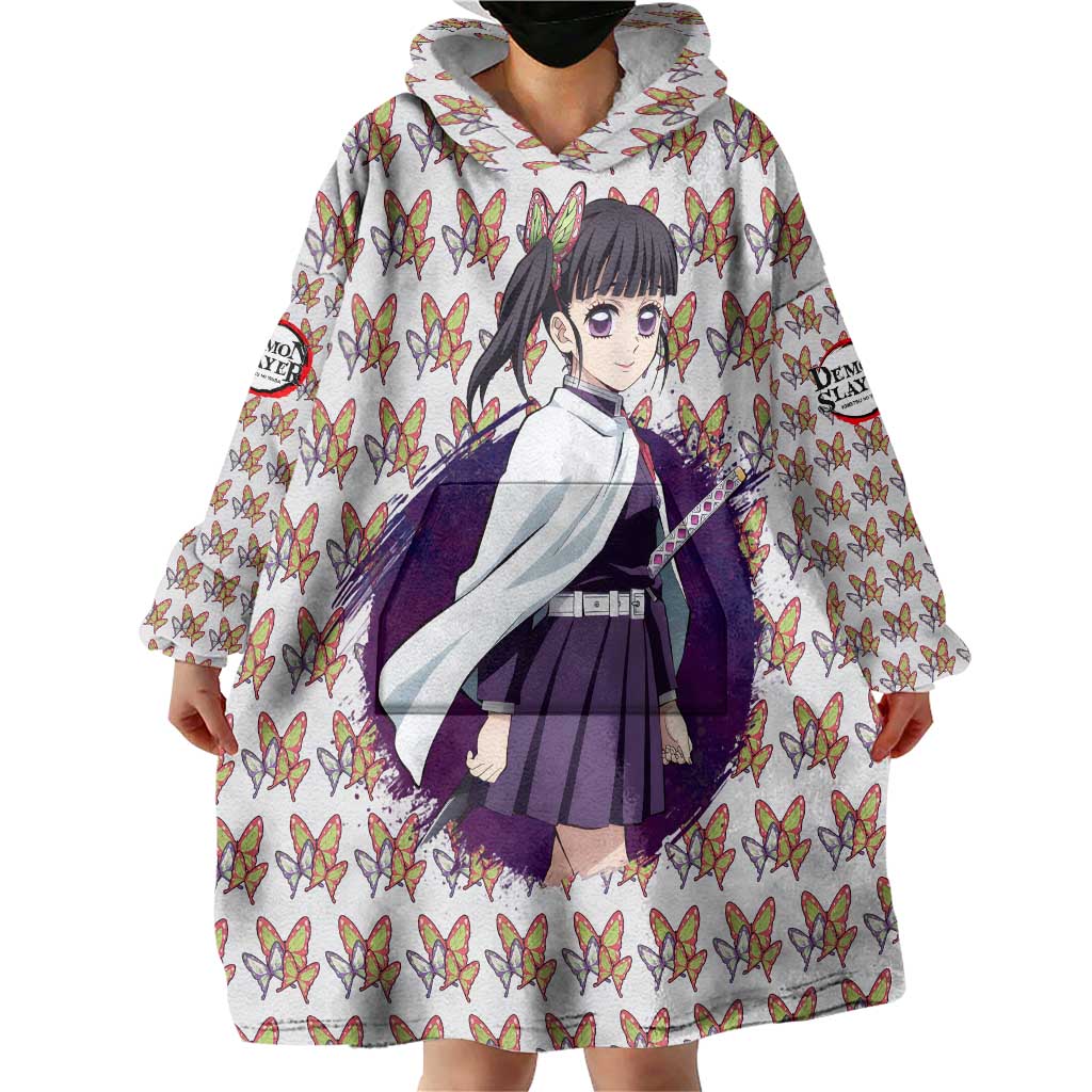 Kanao Tsuyuri - Demon Slayer Wearable Blanket Hoodie Anime Style