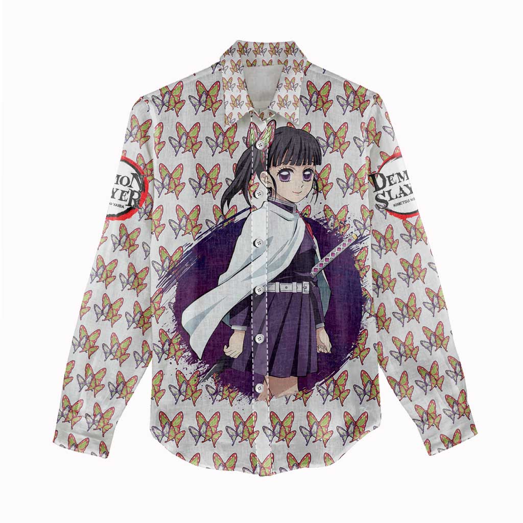 Kanao Tsuyuri - Demon Slayer Women Casual Shirt Anime Style