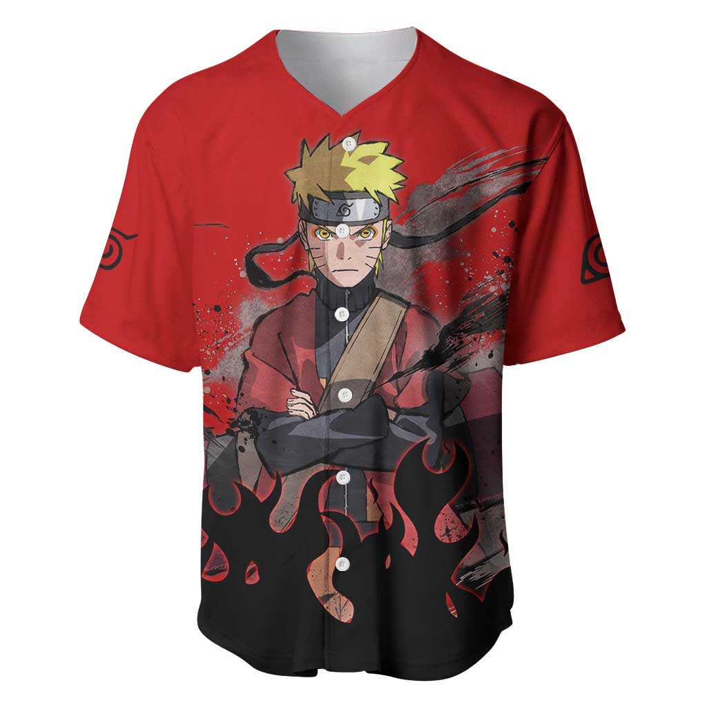 Uzumaki Sage - Naruto Baseball Jersey Anime Style