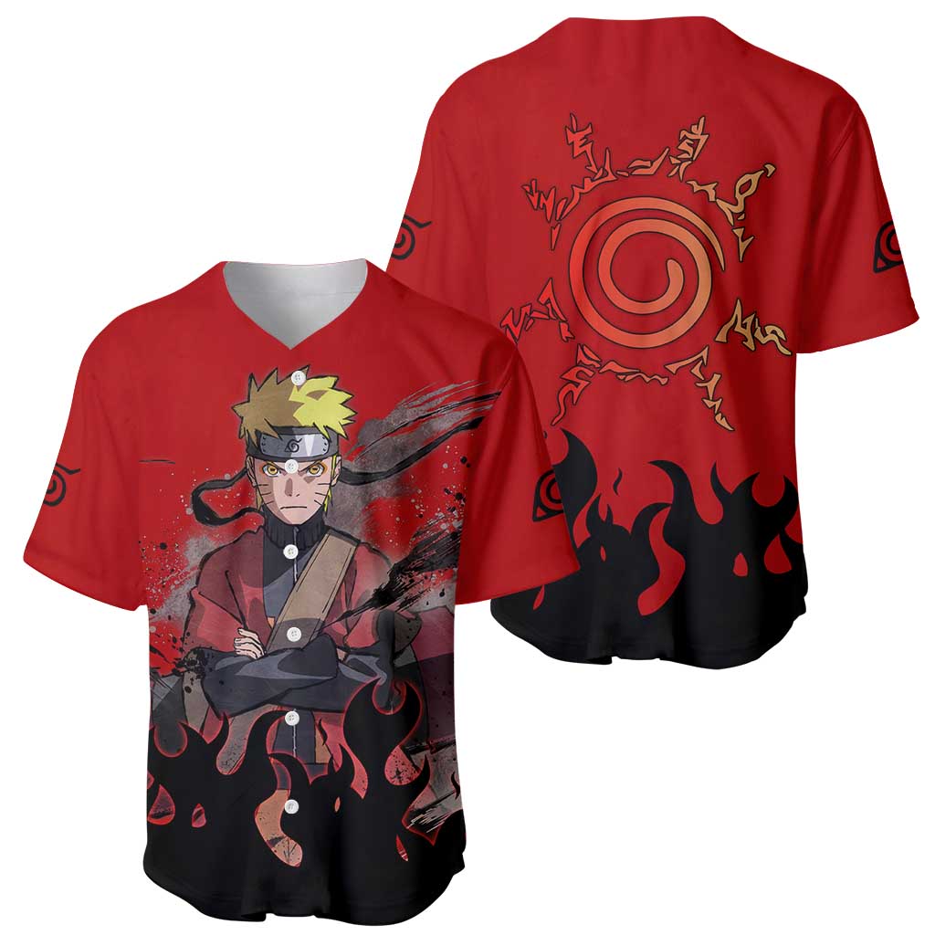 Uzumaki Sage - Naruto Baseball Jersey Anime Style