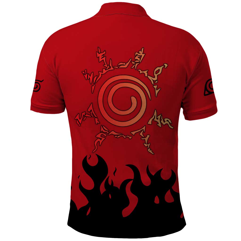 Uzumaki Sage - Naruto Polo Shirt Anime Style
