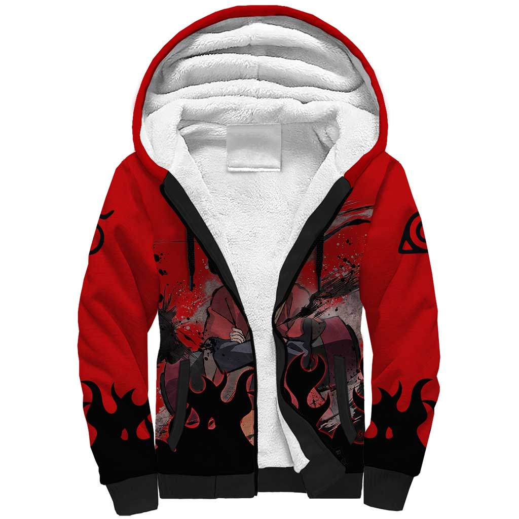 Uzumaki Sage - Naruto Sherpa Hoodie Anime Style