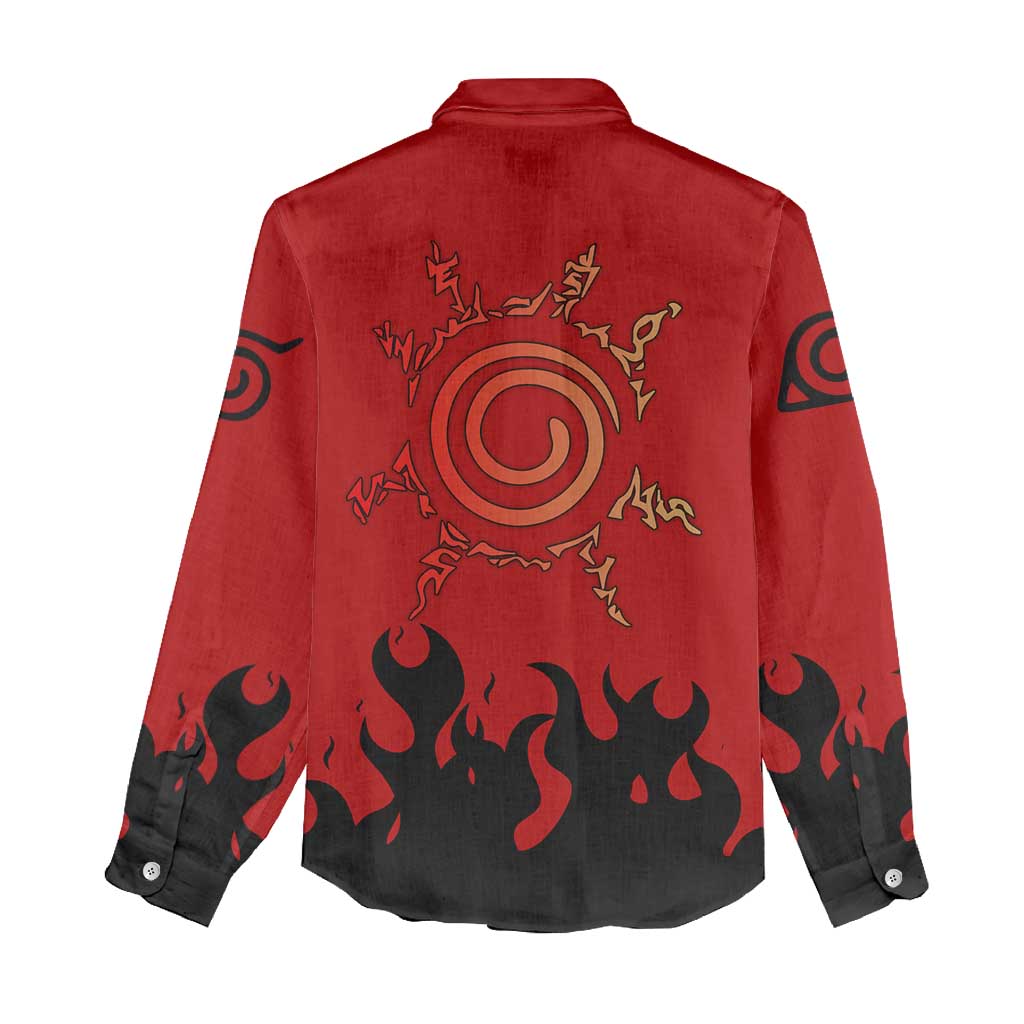 Uzumaki Sage - Naruto Women Casual Shirt Anime Style
