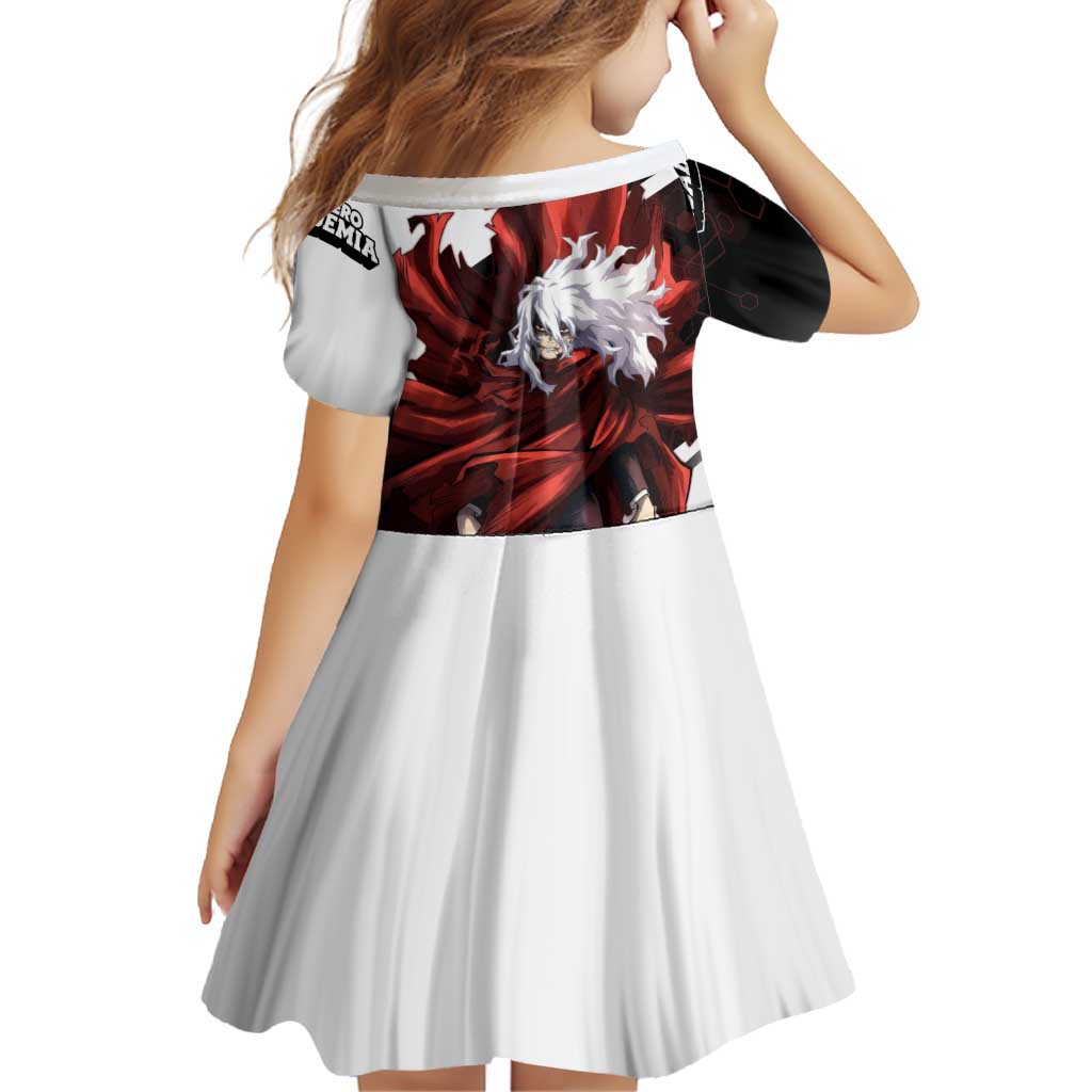 Tomura Shigaraki Family Matching Mermaid Dress and Hawaiian Shirt Dark Anime Villain Illustration with Red Energy Aura