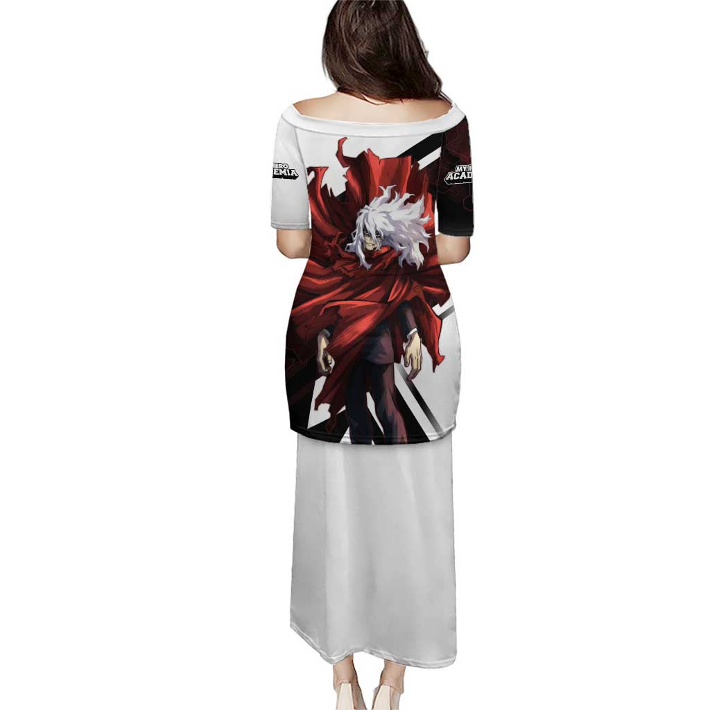 Tomura Shigaraki Puletasi Dark Anime Villain Illustration with Red Energy Aura