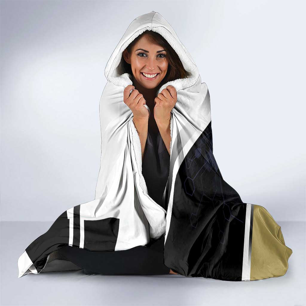 Tenya Iida Hooded Blanket Dynamic Anime Action Illustration with Futuristic Hero Armor