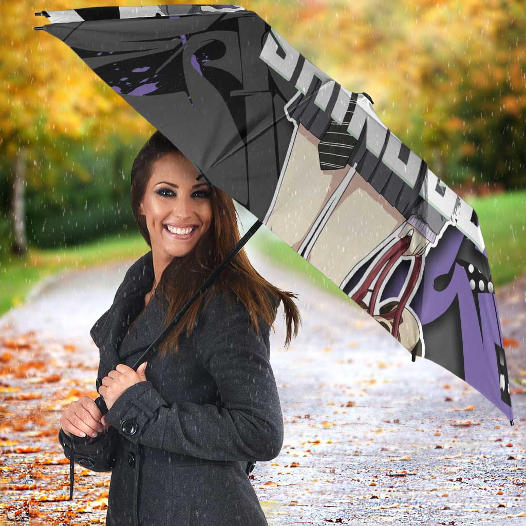 Kocho Shinobu Demon Slayer Umbrella Purple & Black Graffiti Anime