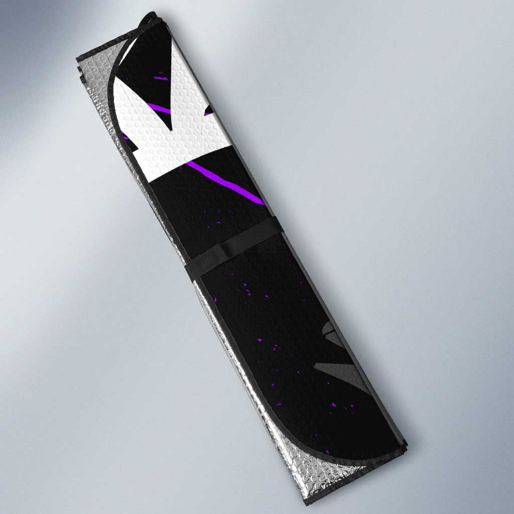 Obanai Iguro Demon Slayer Auto Sun Shade Purple Graffiti Anime Style