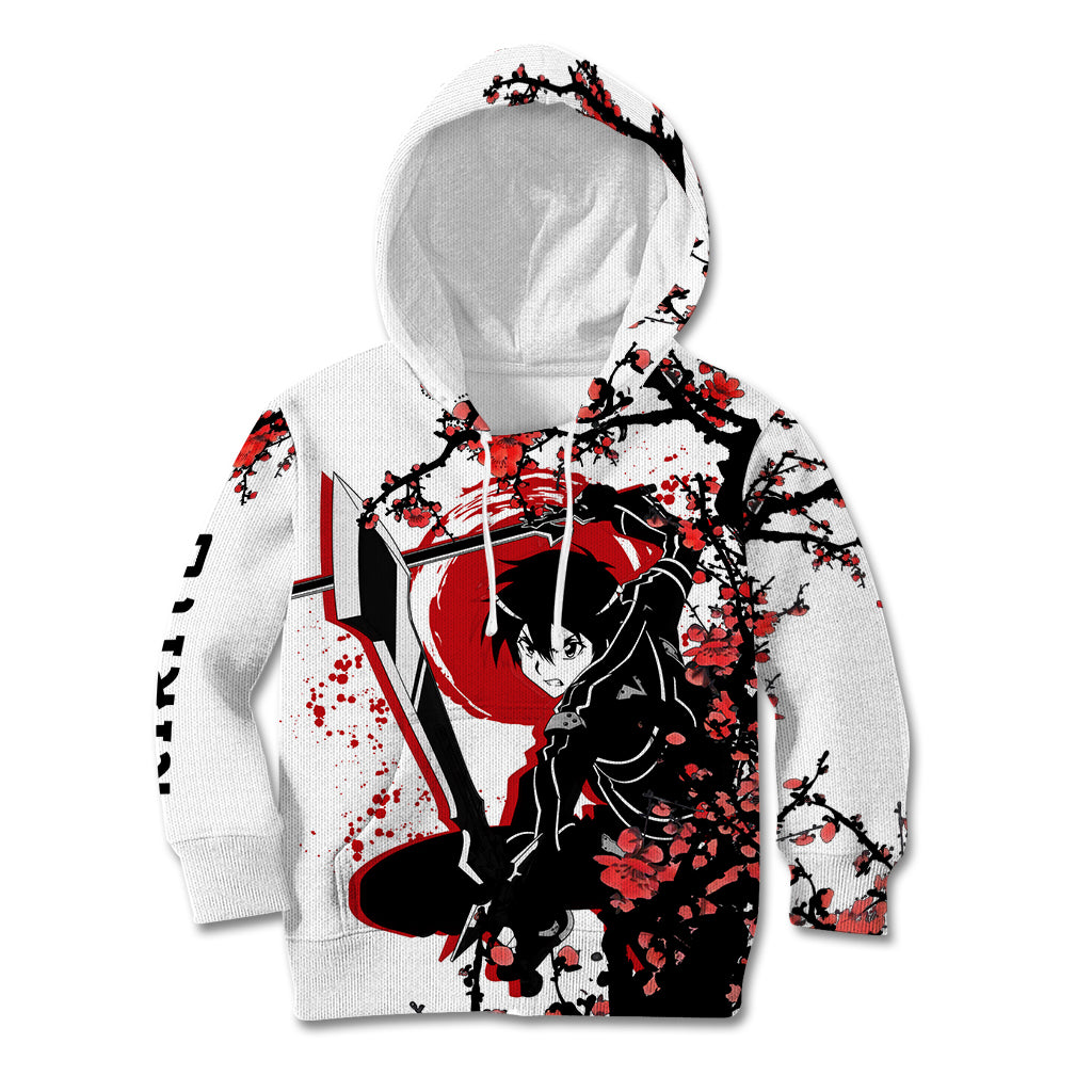Kirito Kid Hoodie Sword Art Online Anime Japan Style
