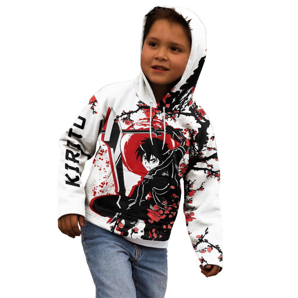Kirito Kid Hoodie Sword Art Online Anime Japan Style