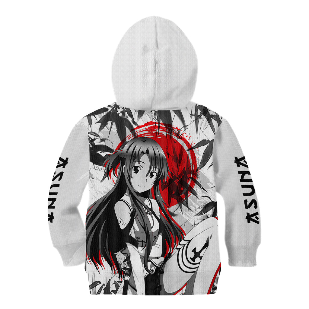 Asuna Kid Hoodie Sword Art Online Anime Japan Style
