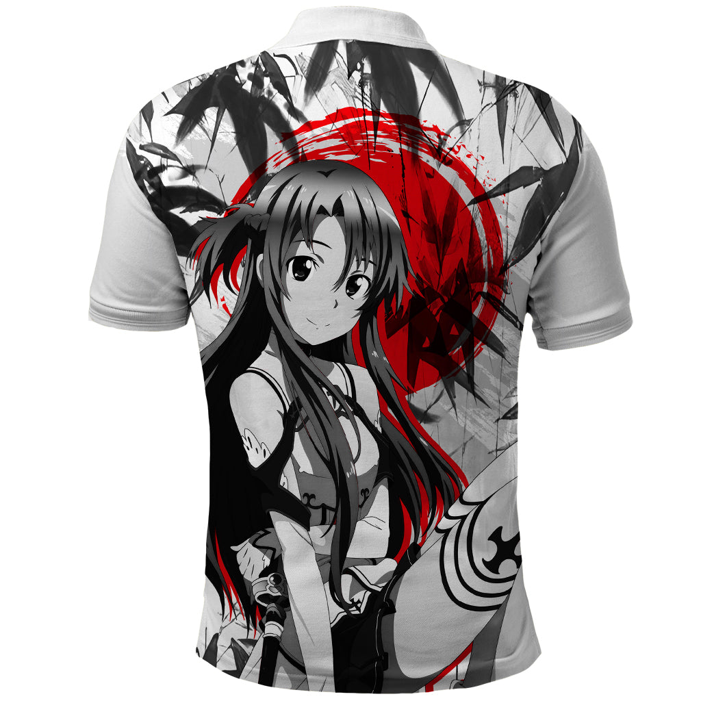Asuna Polo Shirt Sword Art Online Anime Japan Style
