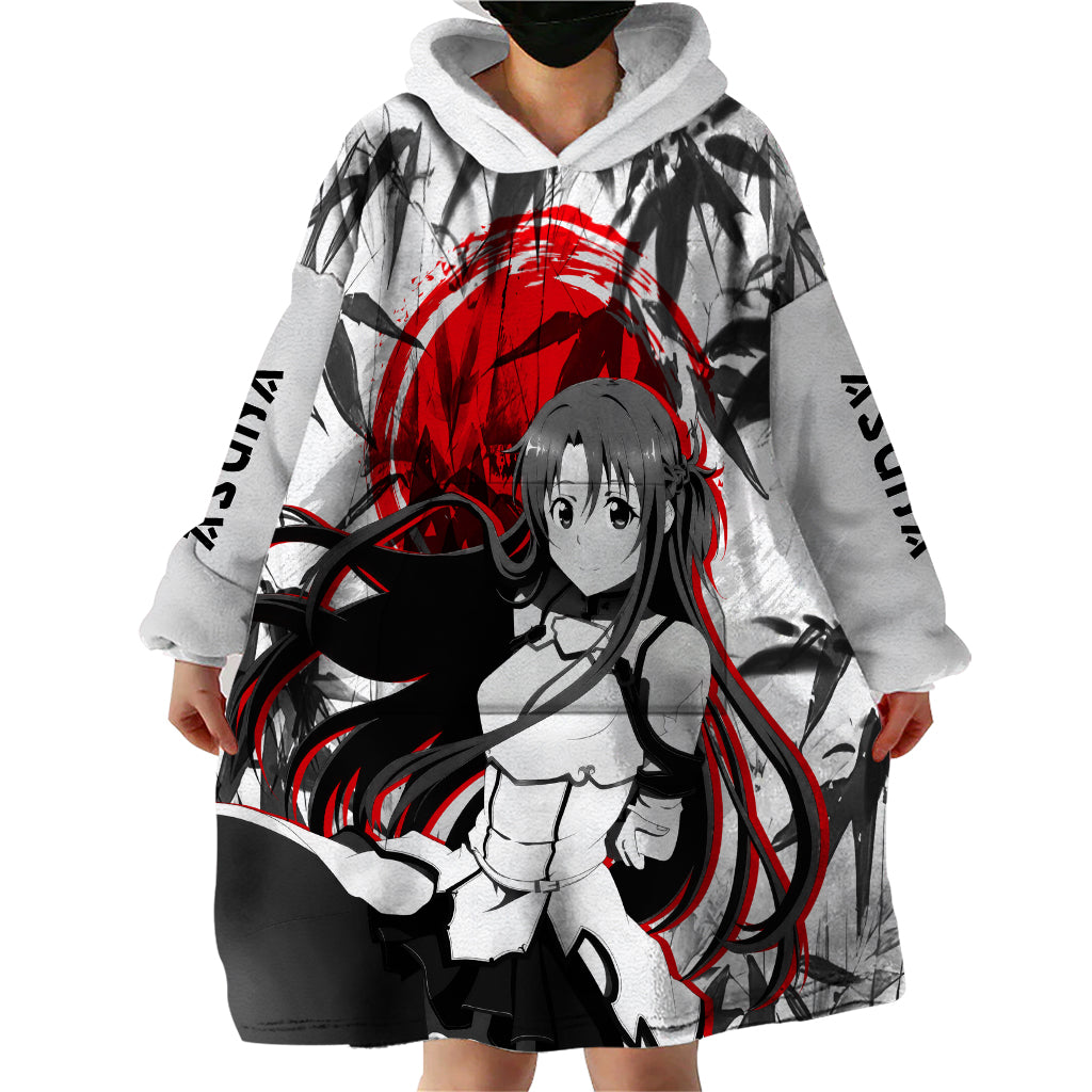Asuna Wearable Blanket Hoodie Sword Art Online Anime Japan Style