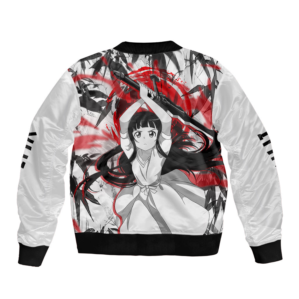 Yui Japan Style Bomber Jacket Sword Art Online