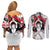 Yui Japan Style Couples Matching Off Shoulder Short Dress and Long Sleeve Button Shirt Sword Art Online