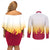 Kyojuro Rengoku Couples Matching Off Shoulder Short Dress and Long Sleeve Button Shirt Demon Slayer