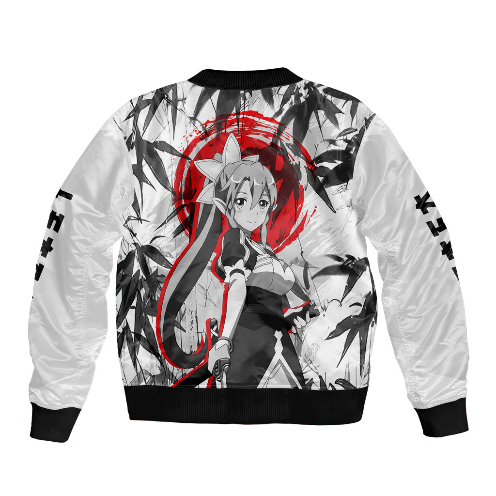 Leafa Japan Style Bomber Jacket Sword Art Online
