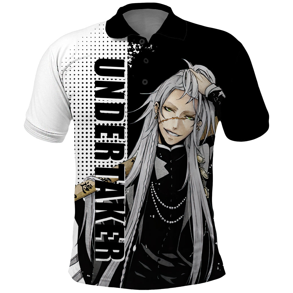 Undertaker Polo Shirt Black Butler