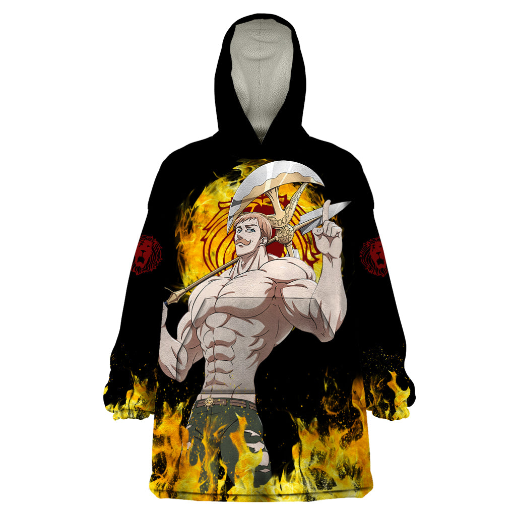 Escanor Wearable Blanket Hoodie Seven Deadly Sins Anime
